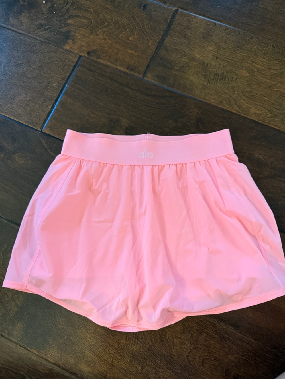 ALO Yoga Pink Match Point Tennis Skirt